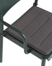 Textilní podsedák Linear Steel Chair, dark grey