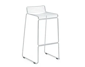 Barová stolička Hee Bar Stool High, hot galvanised