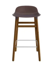 Barová židle Form 65 cm, brown/walnut
