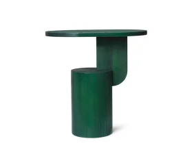 Odkládací stolek Insert, myrtle green stained
