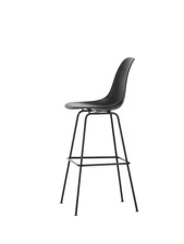 Barová židle Eames Plastic High, deep black