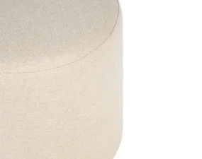 Pouf Folk Low, cream beige