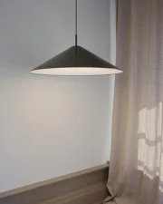 Závěsné svítidlo Brolly Ø70, black