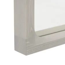 Zrcadlo Arced 80x55, light grey