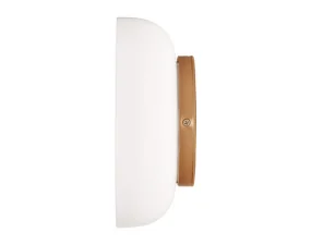 Nástěnná lampa Blossi, nordic gold/opal