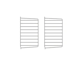 Nástěnný panel String Wall 50 x 30, 2 ks, dark grey