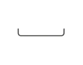 Šatní tyč String 58, dark grey