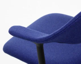Kancelářská židle Mynt Upholstery s kolečky, electric blue/black