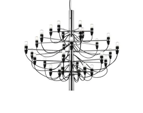 Lustr 2097/30 Clear Bulbs, chrome