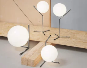 Stolní lampa IC T1 High, chrome