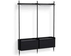 Policový systém Pier kombinace 1002, black