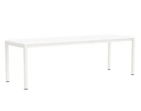 Stůl Annex Flush 240x80, cream white/white laminate
