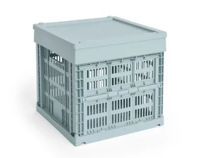 Plastové víko Colour Crate Cube/Square M, dusty blue