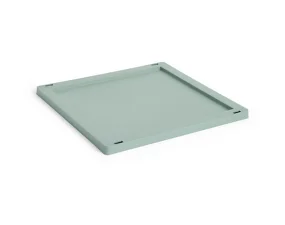 Plastové víko Colour Crate Cube/Square M, sage green