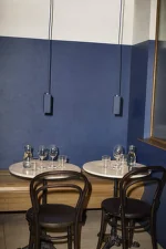 Závěsná lampa Donna 7, midnight blue