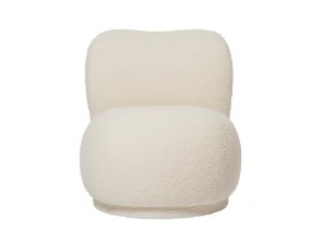 Křeslo Rico Lounge Piccolo Nordic Bouclé, off-white