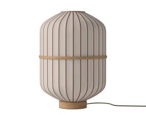 Stojací lampa Lucén, oiled oak
