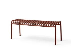 Zahradní lavice Palissade Bench, iron red
