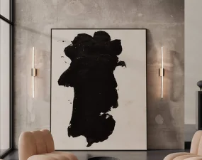 Nástěnná lampa Bow Big, bronze