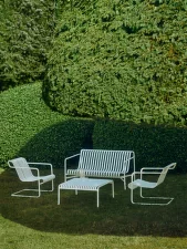 Křeslo Palissade Cantilever Lounge Chair Low, cream white