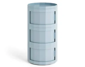 Úložný stolek Facet Cabinet 30, misty blue