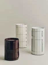 Úložný stolek Facet Cabinet 110, misty blue