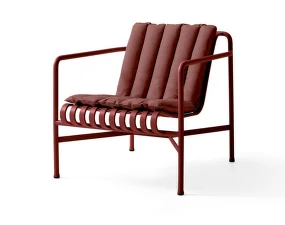 Textilní podsedák Palissade Lounge Chair Low Soft Quilted Cushion, iron red