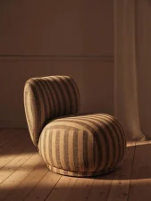 Křeslo Rico Piccolo Swivel Louisiana, sand/black