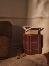 Odkládací stolek Pillar, brown