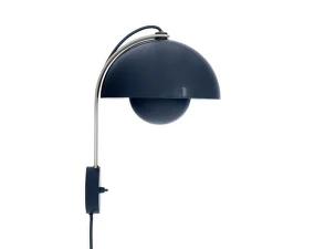 Nástěnná lampa Flowerpot VP8, steel blue