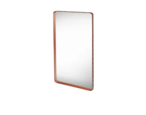 Zrcadlo Adnet Rectangulaire M, tan