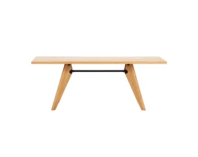 Stůl S.A.M. Bois, 200 cm, natural solid oak