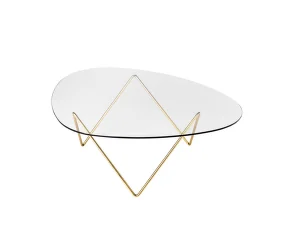 Stolek Pedrera Coffee Table, brass