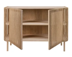 Komoda Cord, white pigmented oak