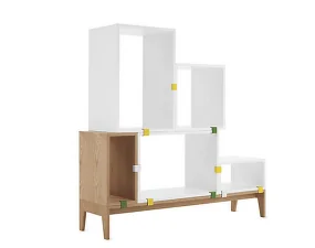 Policový díl Stacked medium, white