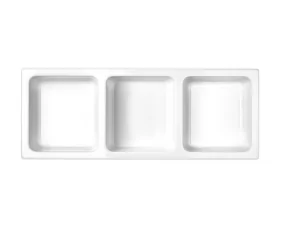 Police String Bowl Shelf, white
