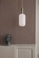 Stínítko Collect Opal shade - tall, white