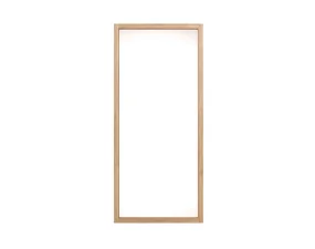 Stojací zrcadlo Light Frame, oak