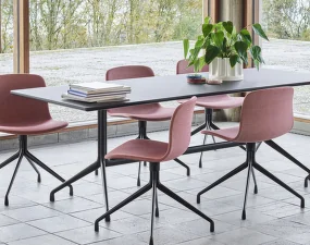 Židle AAC 11, White Powder Coated Aluminium /  Hallingdal 116