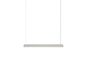 Závěsné svítidlo Linear 87,2 cm, grey
