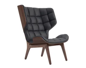 Ex-display křeslo Mammoth, dark smoked oak / Dunes Leather - Anthracite 21003
