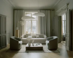 3-místná Covent Sofa Deep, Barnum - dark taupe