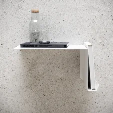 Stolek Bedside Table - right white