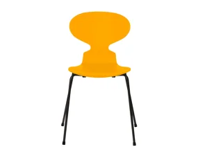 Židle Ant™ 3101 lacquered, true yellow / black