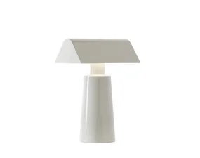 Přenosná lampa Caret, silk grey
