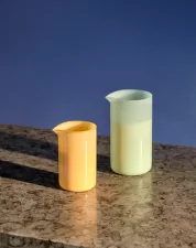 Skleněný džbán Borosilicate Medium, jade light green