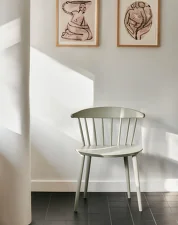 Židle J104, warm grey