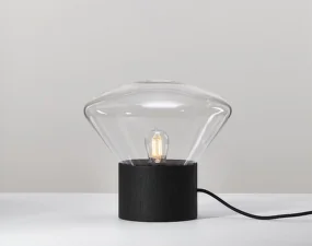 Stolní lampa Muffins MINI WOOD 06 PC910, clear / black stained oak