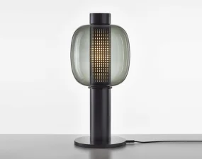 Stojací lampa Bonbori Large PC1165, smoke grey / black matte