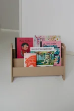 Polička na knížky pro děti Book Holder, beige